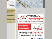 Tablet Screenshot of probaumeinhaus.de